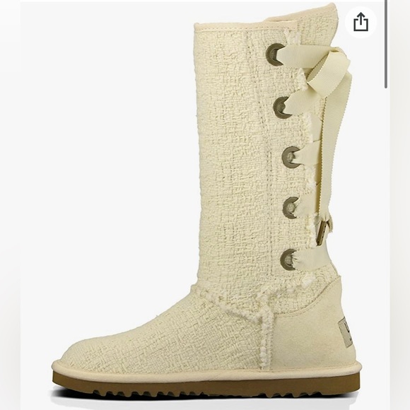 UGG heirloom lace up boots - Picture 3 of 11
